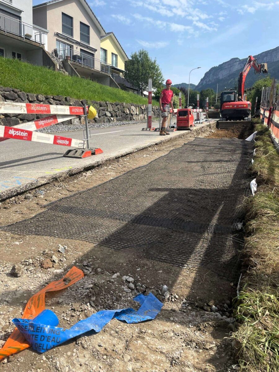 Leitungs- und Strassensanierung