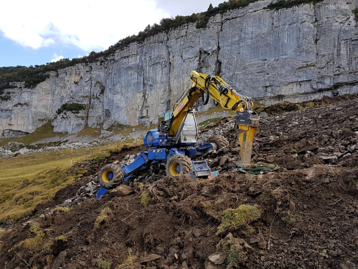 Pistenkorrektur Ebenalp