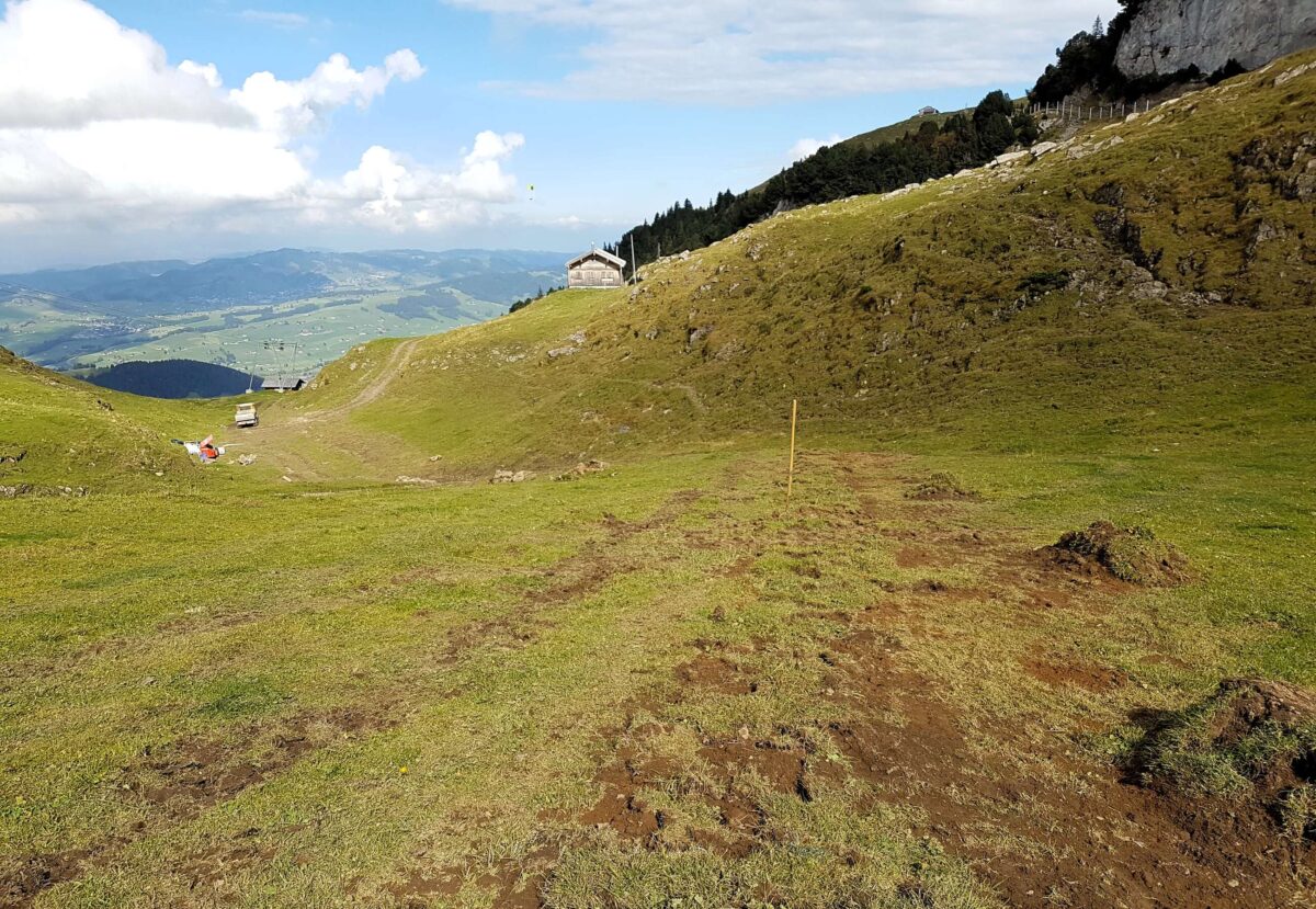 Pistenkorrektur Ebenalp