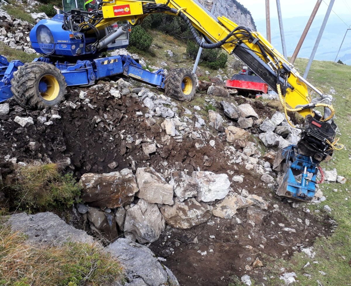Pistenkorrektur Ebenalp