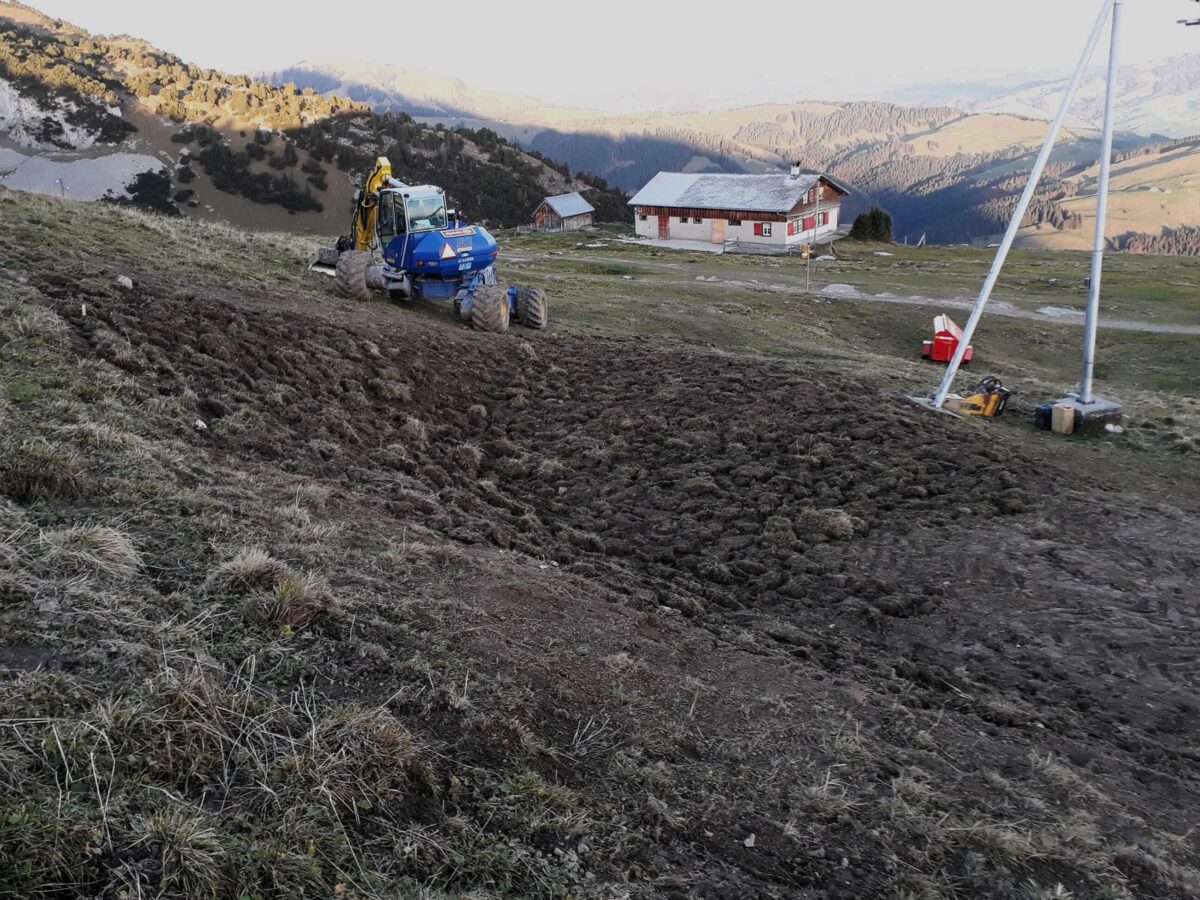 Pistenkorrektur Ebenalp