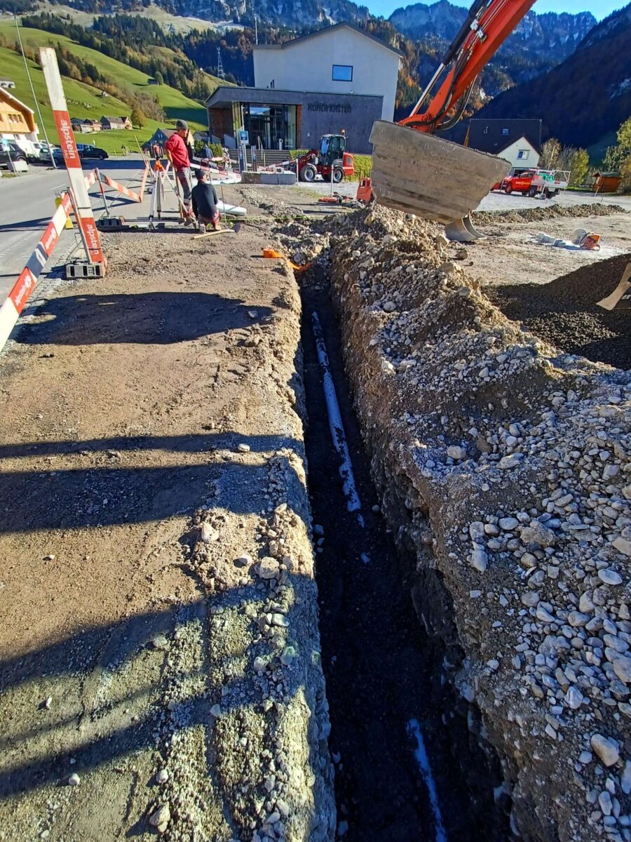 Neubau Kanalisation und Sanierung Dorfstrasse