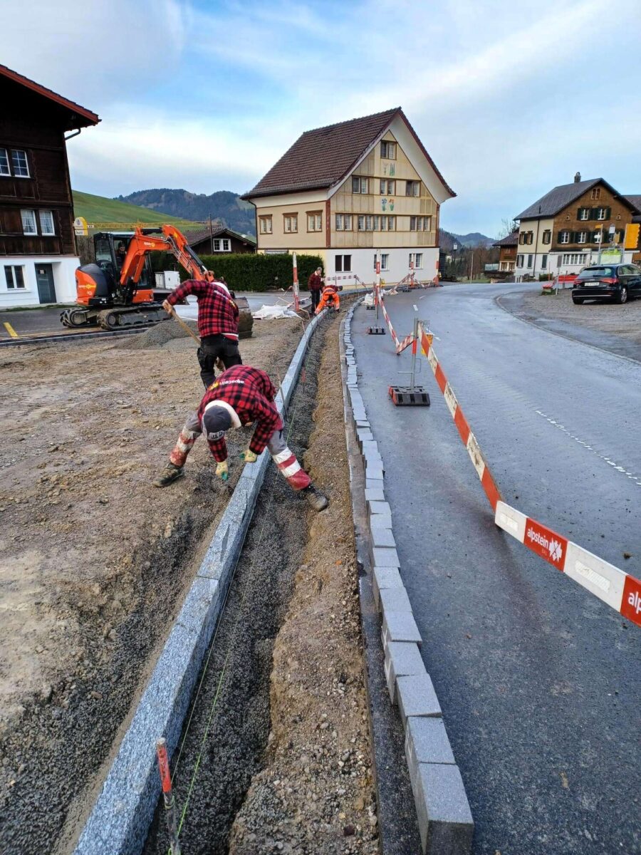 Neubau Kanalisation und Sanierung Dorfstrasse