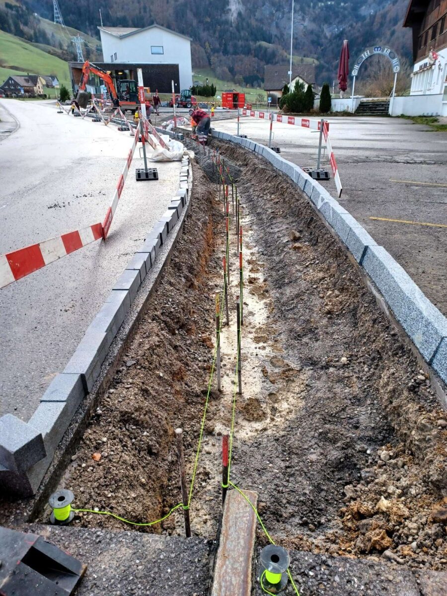 Neubau Kanalisation und Sanierung Dorfstrasse