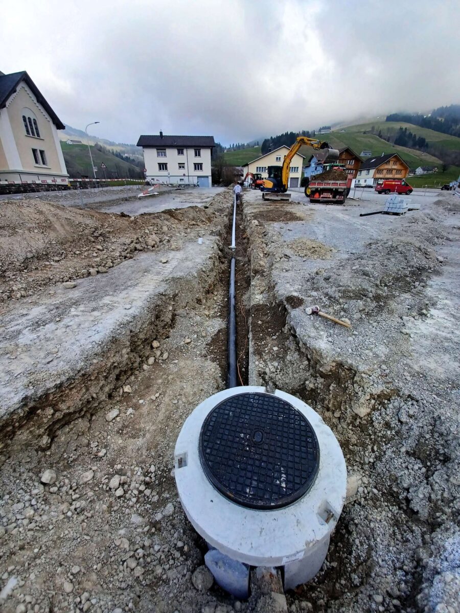 Neubau Kanalisation und Sanierung Dorfstrasse