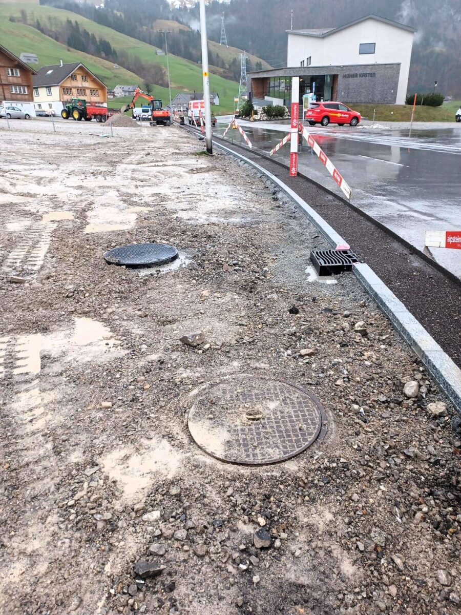 Neubau Kanalisation und Sanierung Dorfstrasse