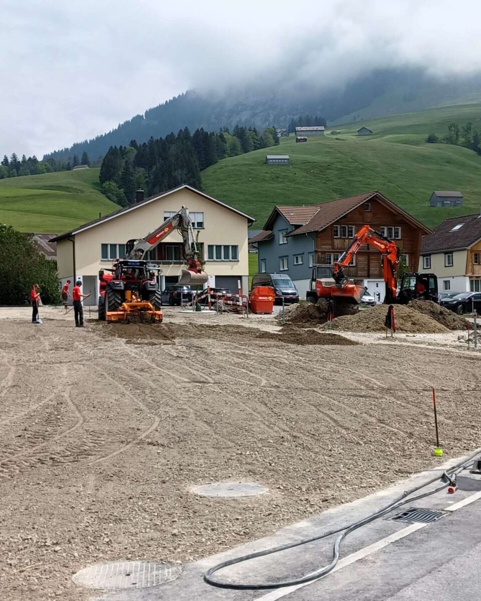 Neubau Kanalisation und Sanierung Dorfstrasse