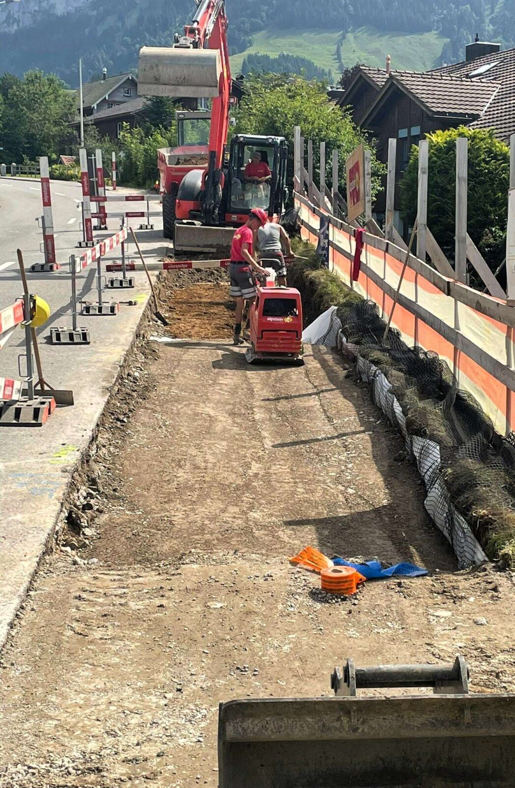 Leitungs- und Strassensanierung