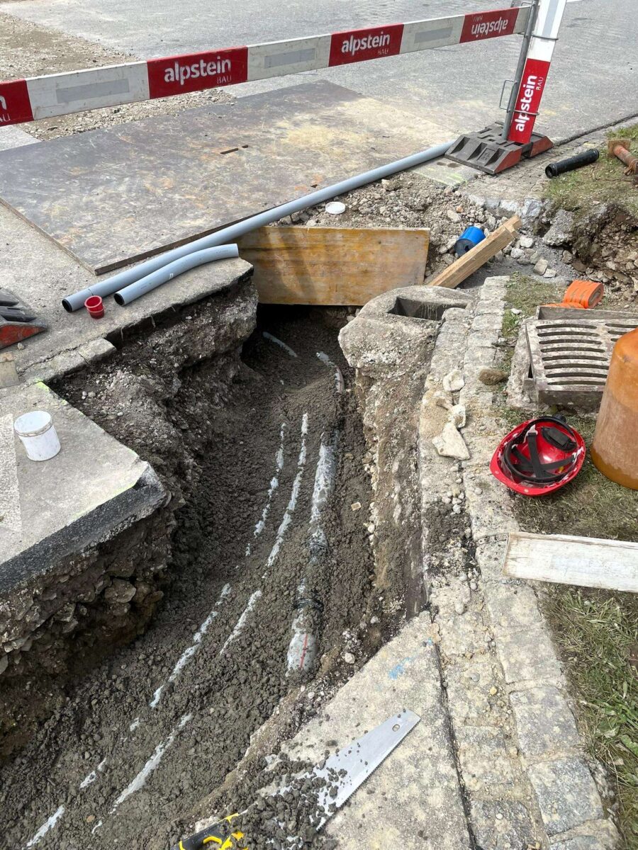 Leitungs- und Strassensanierung
