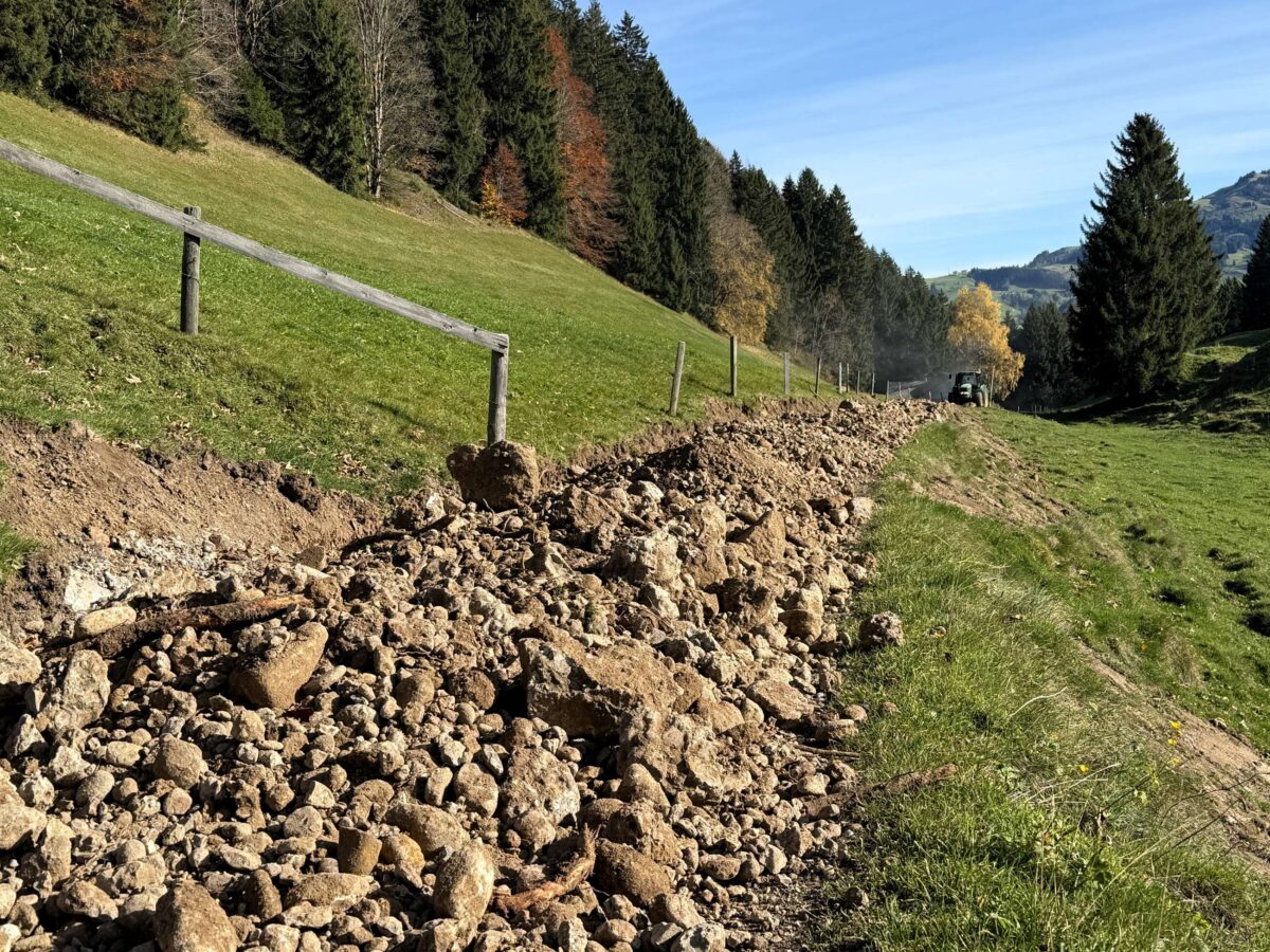 Sanierung Flurstrasse Gächten