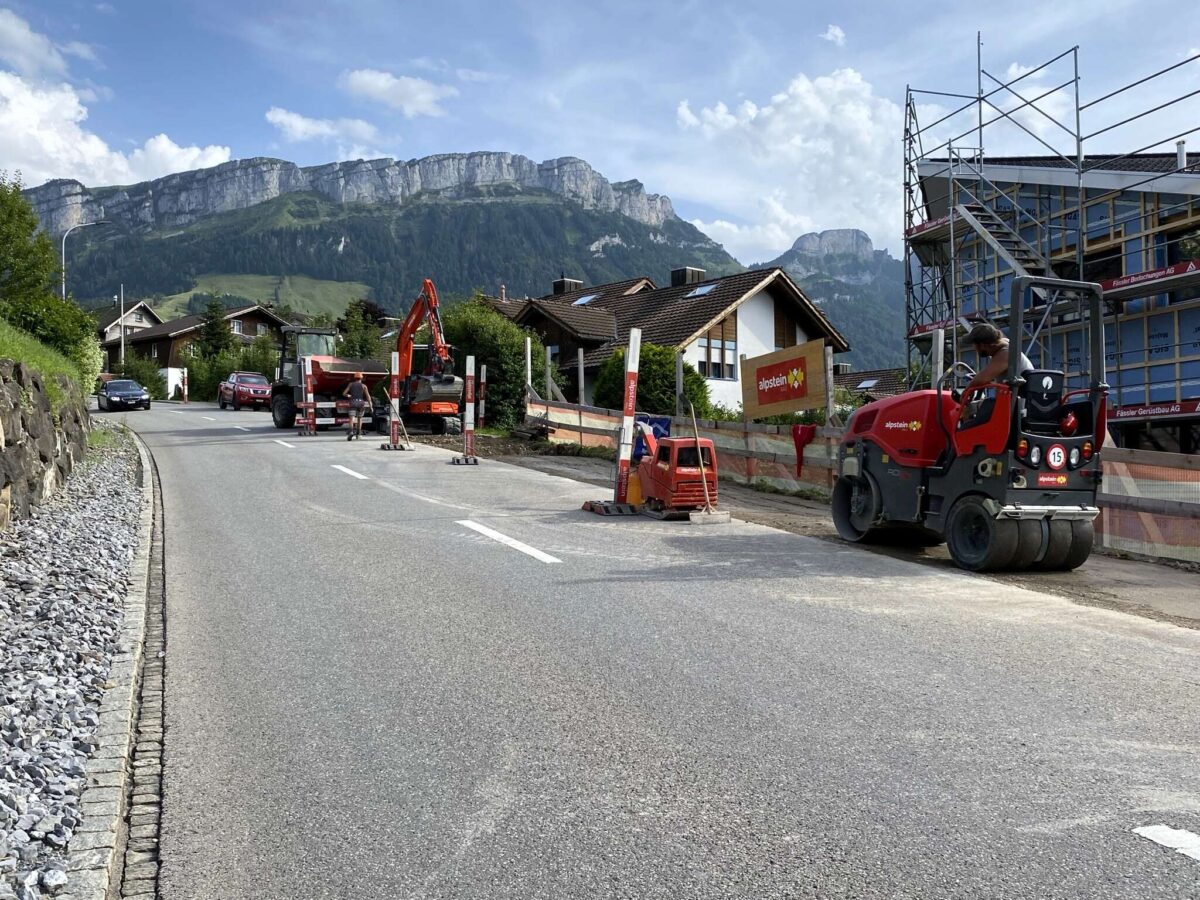 Leitungs- und Strassensanierung