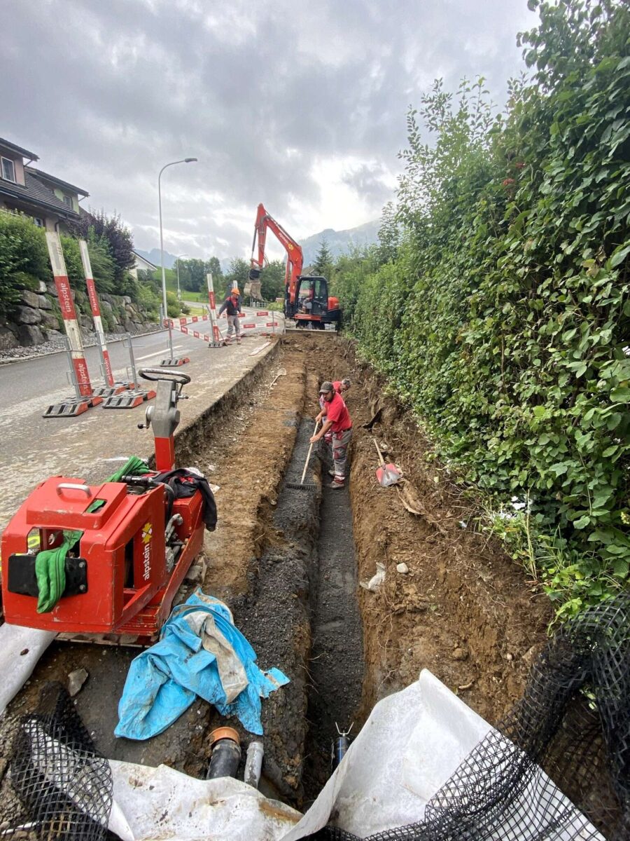 Leitungs- und Strassensanierung