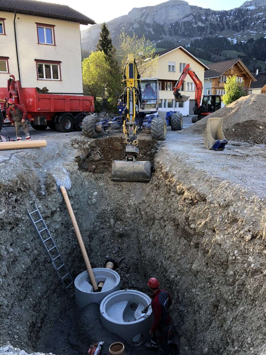Neubau Kanalisation und Sanierung Dorfstrasse