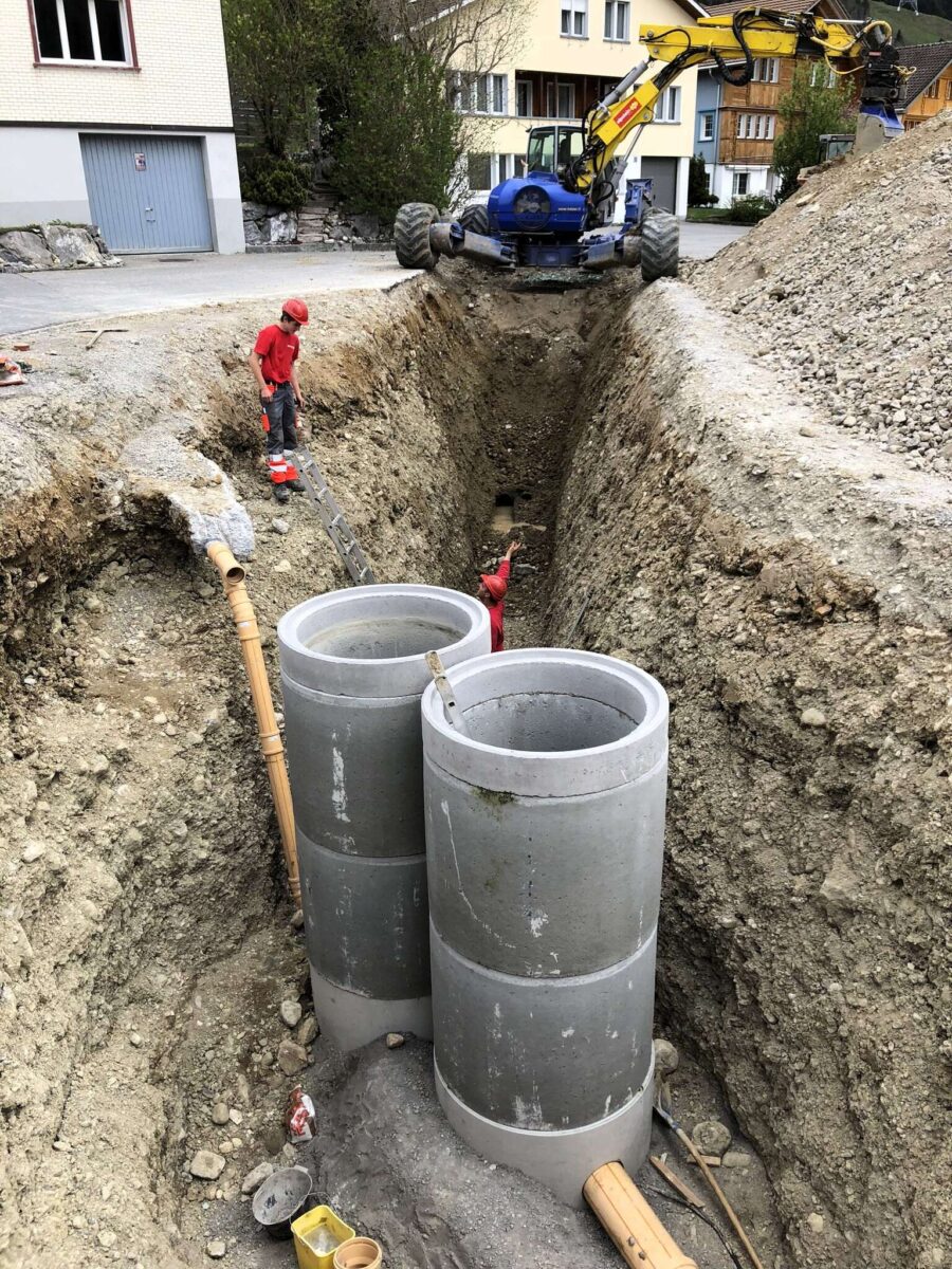 Neubau Kanalisation und Sanierung Dorfstrasse