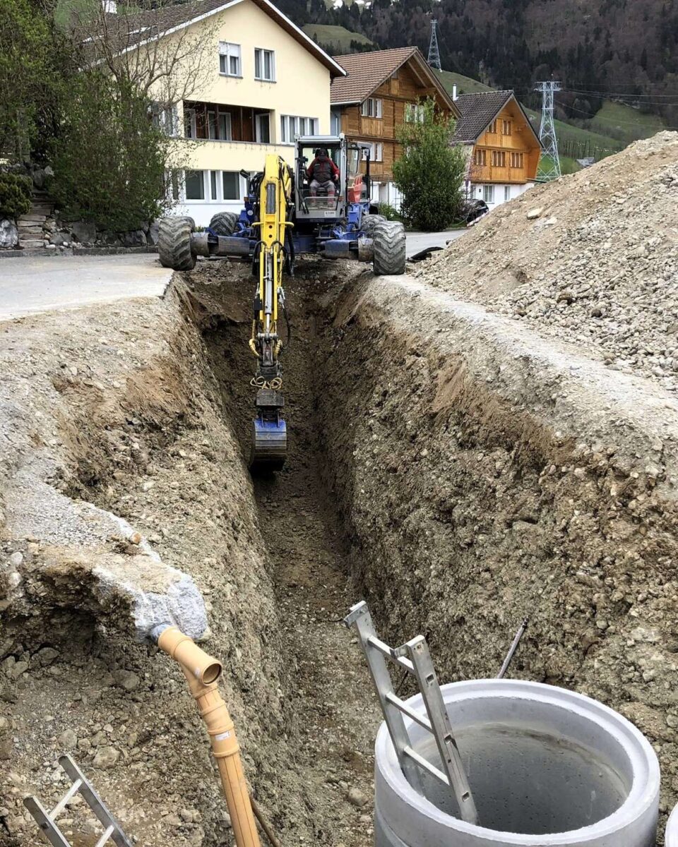 Neubau Kanalisation und Sanierung Dorfstrasse
