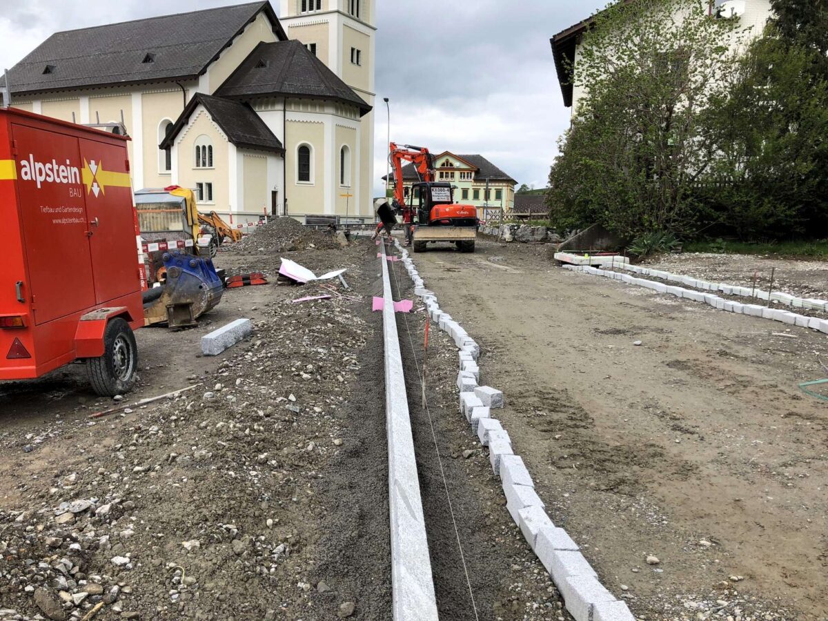 Neubau Kanalisation und Sanierung Dorfstrasse