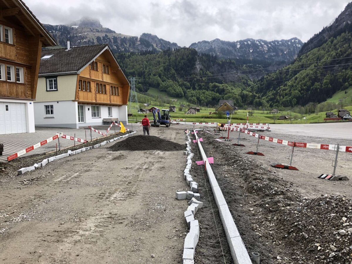 Neubau Kanalisation und Sanierung Dorfstrasse