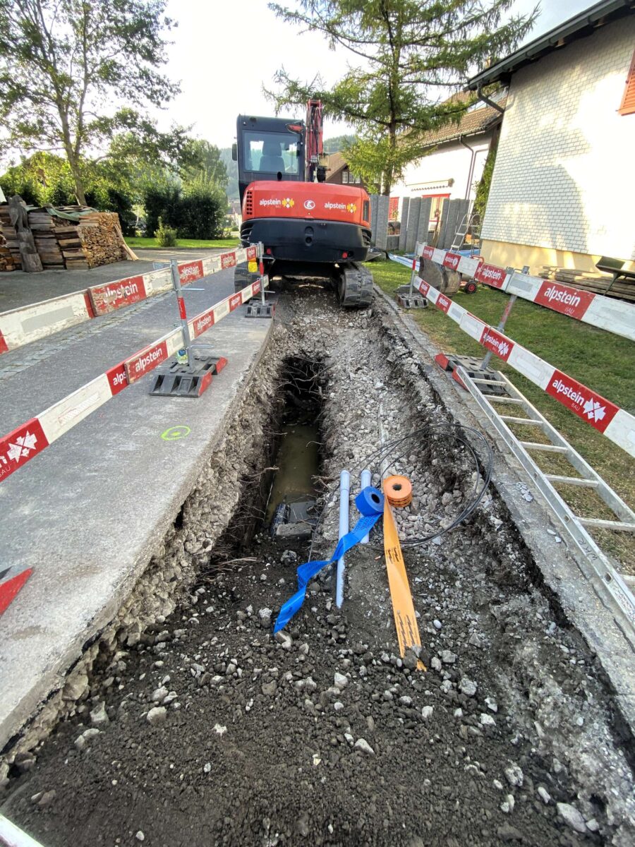 Leitungs- und Strassensanierung