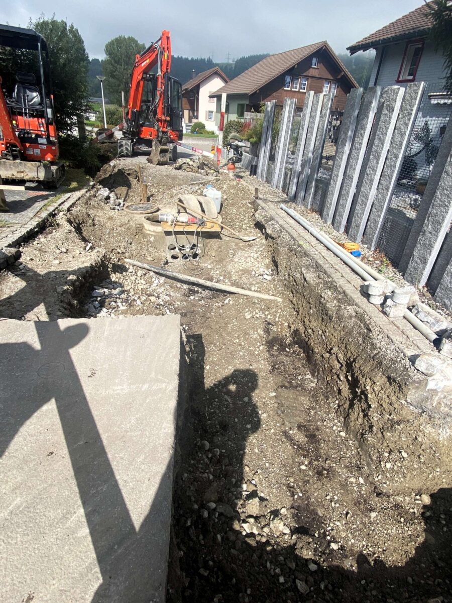 Leitungs- und Strassensanierung