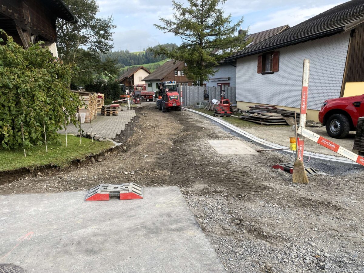 Leitungs- und Strassensanierung