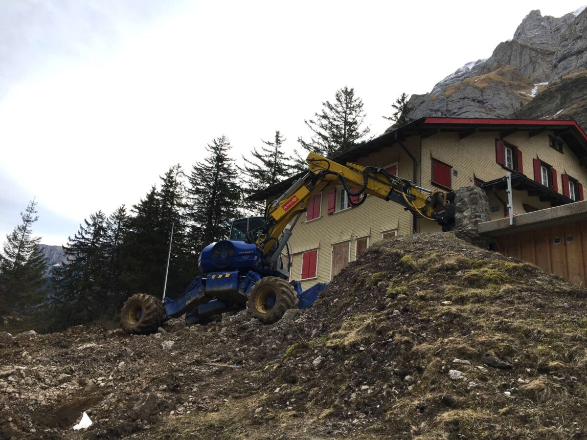 Umbau Bergrestaurant Seealp