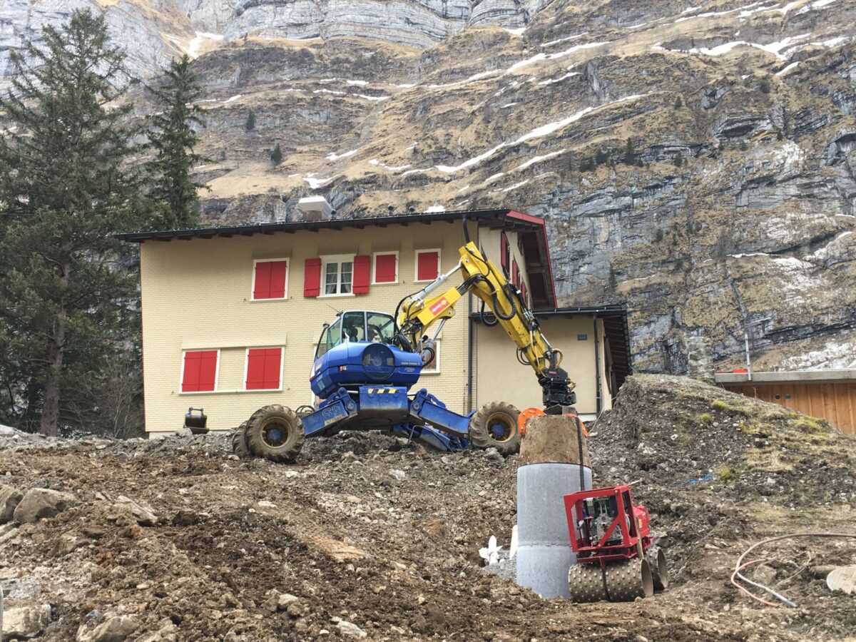 Umbau Bergrestaurant Seealp