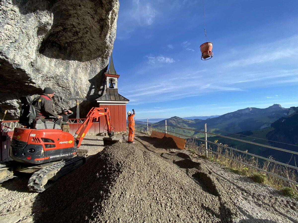 Umbau Bergrestaurant Äscher