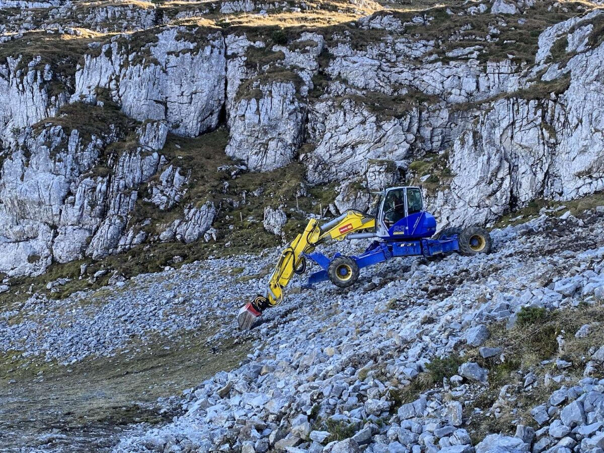 Pistenkorrektur Ebenalp