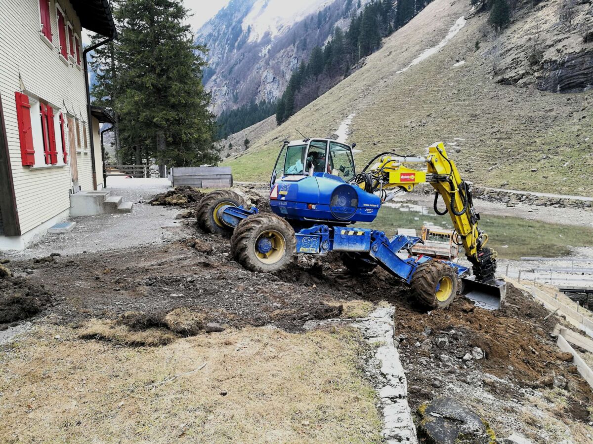 Umbau Bergrestaurant Seealp