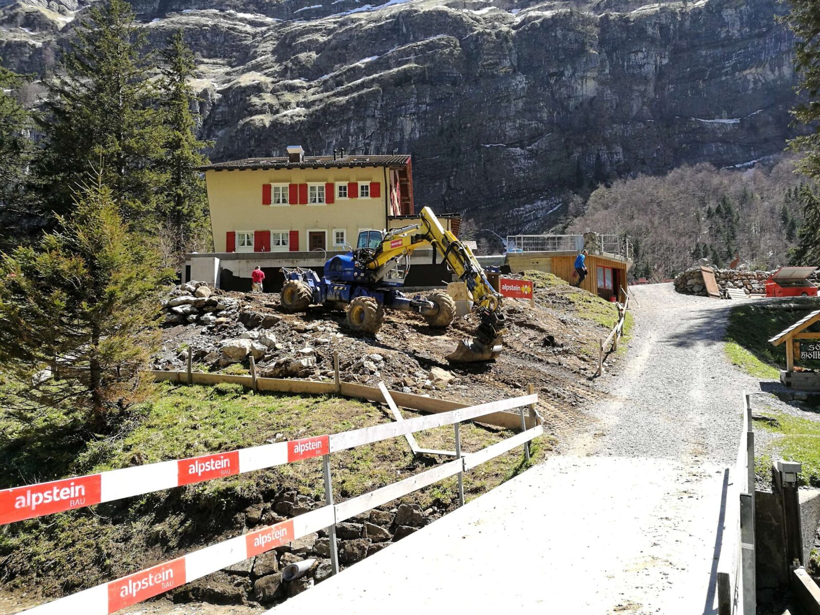 Umbau Bergrestaurant Seealp