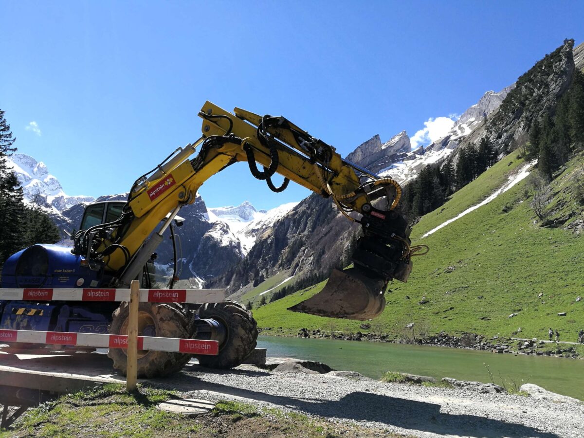 Umbau Bergrestaurant Seealp