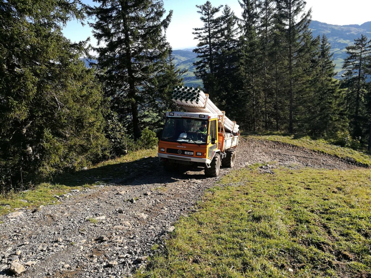 Pistenkorrektur Ebenalp