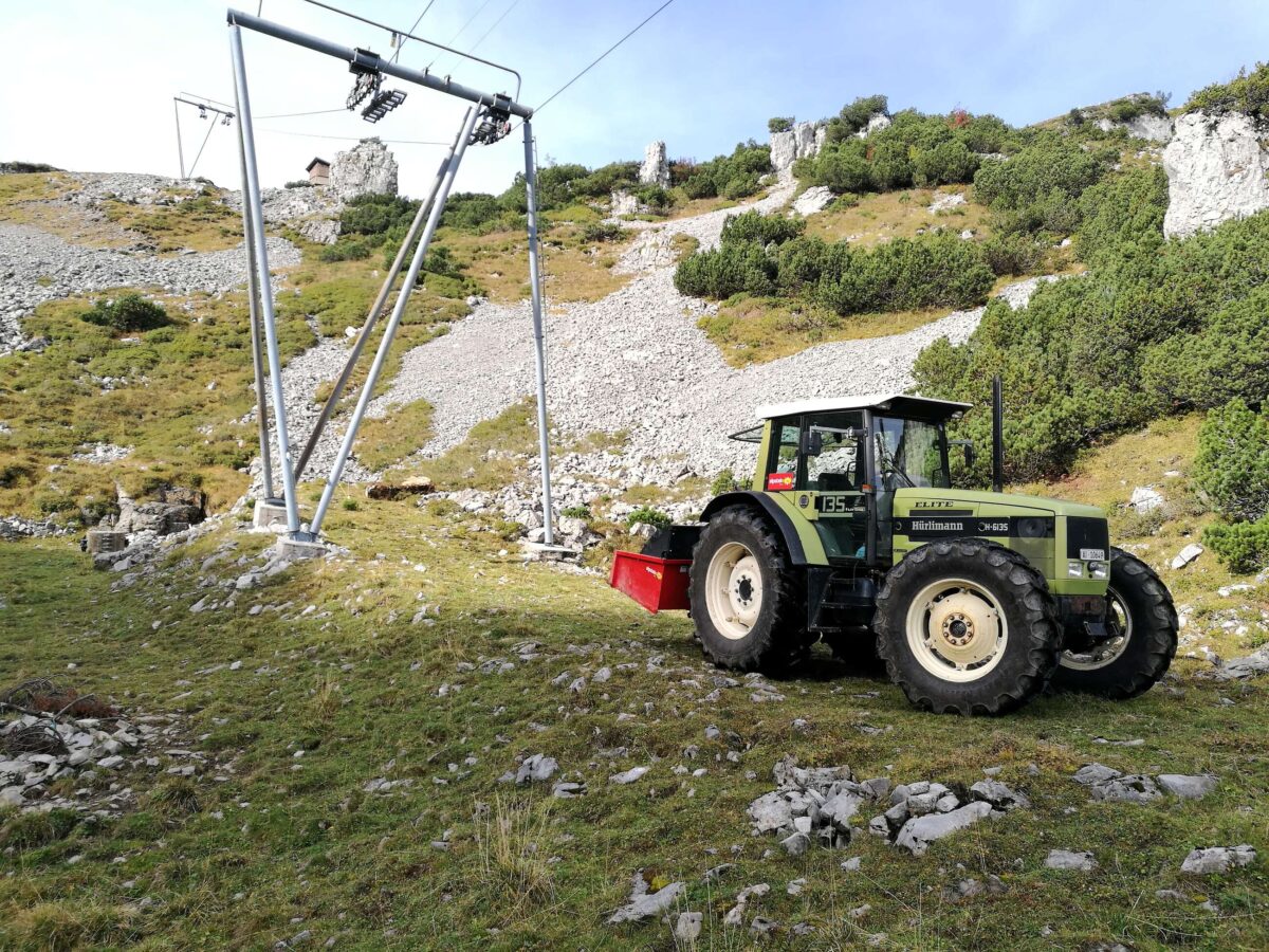 Pistenkorrektur Ebenalp