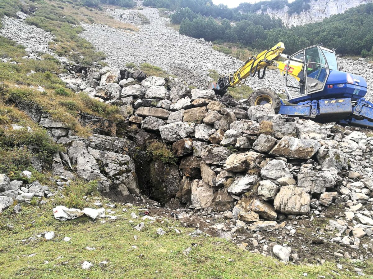 Pistenkorrektur Ebenalp