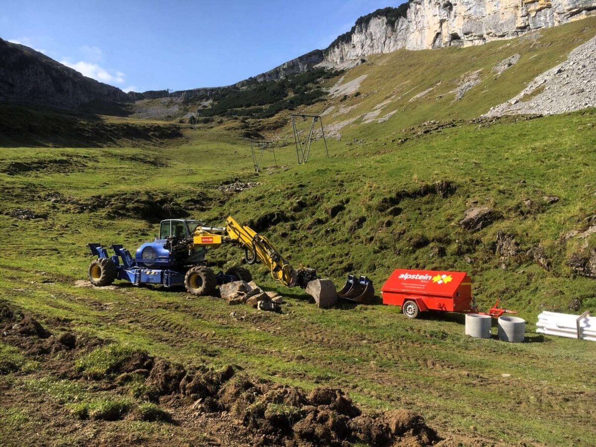 Pistenkorrektur Ebenalp
