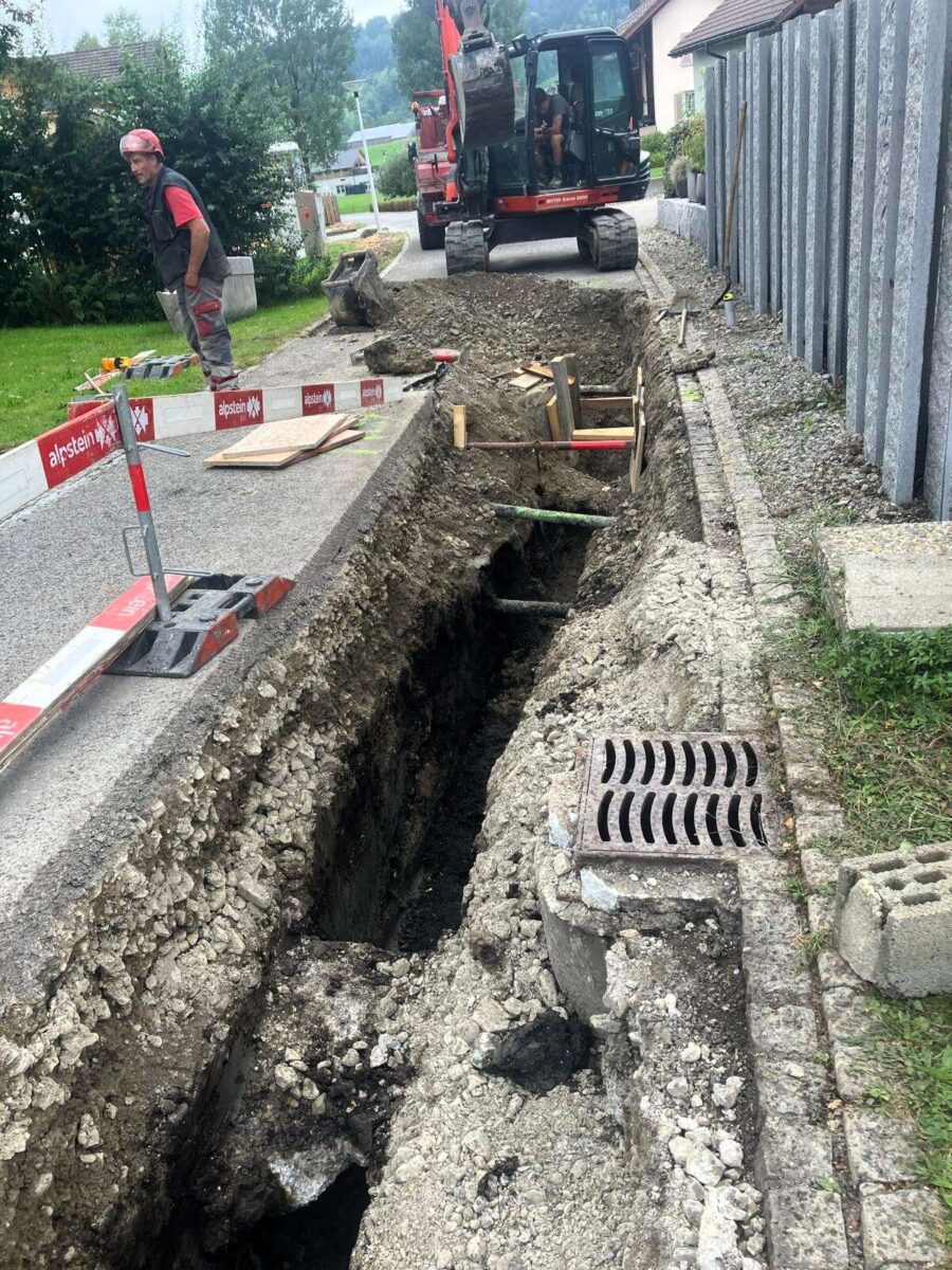 Leitungs- und Strassensanierung