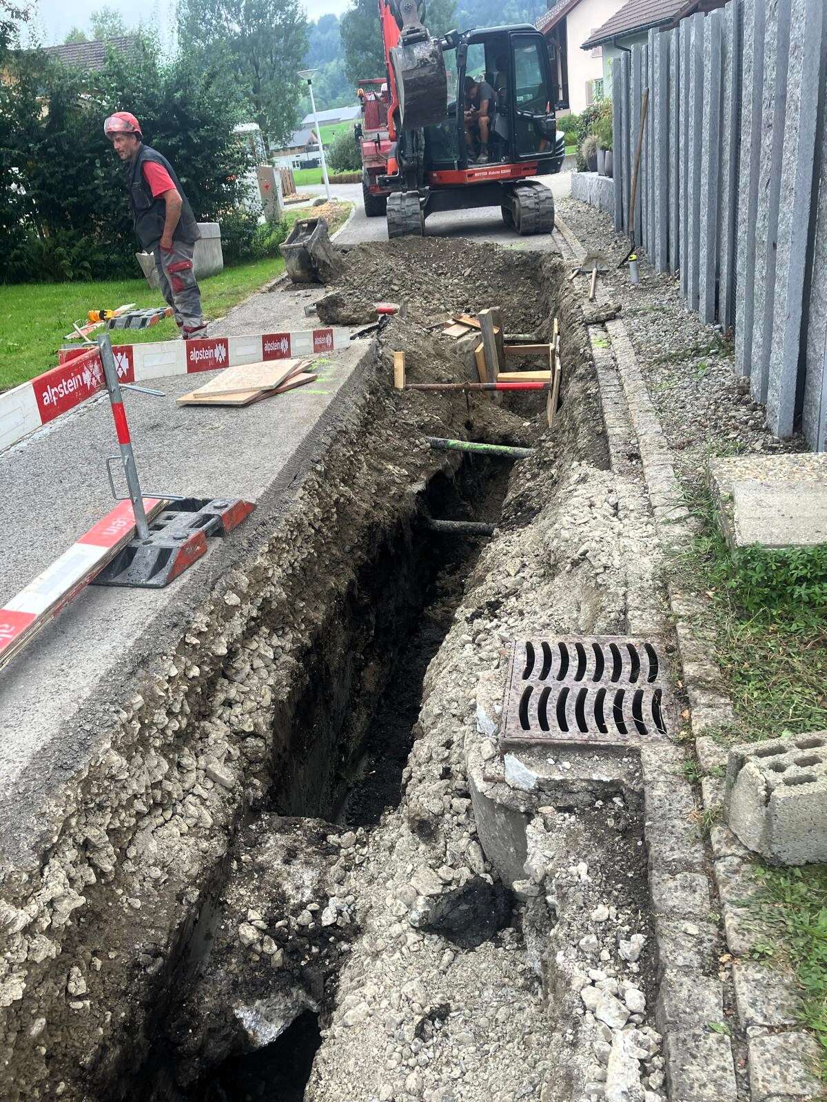 Leitungs- und Strassensanierung