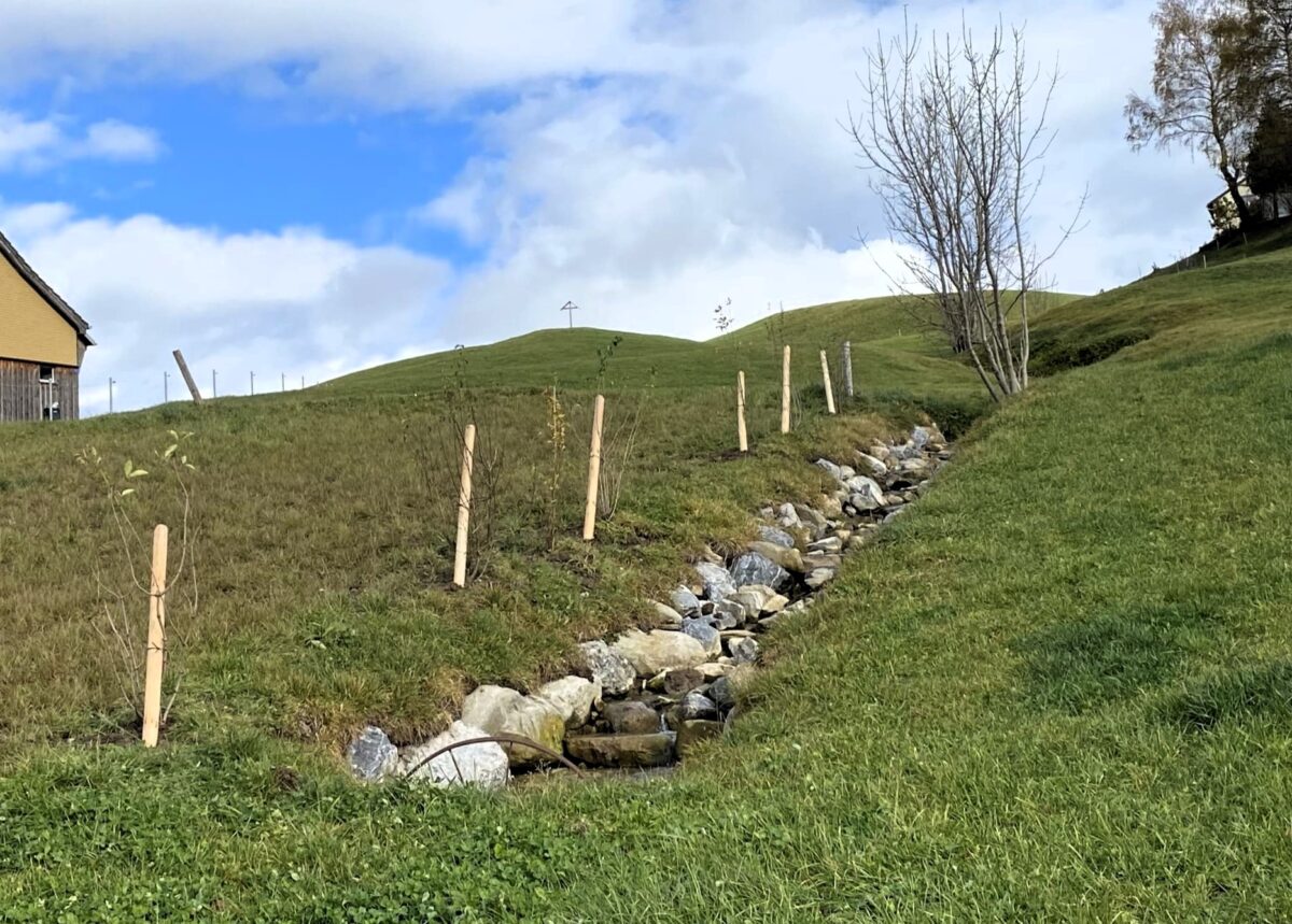 Gerinneanhebung